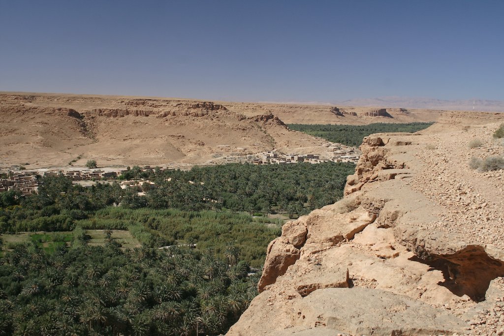 06-A palmeraiein the valley of the Ziz.jpg - A palmeraie in the valley of the Ziz